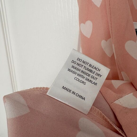 Missy‎ Empire Pink And White Heart Print Size 10 - Picture 9 of 9